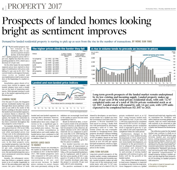 Prospect of landed homes looking bright as sentiment improves - edgepropsg